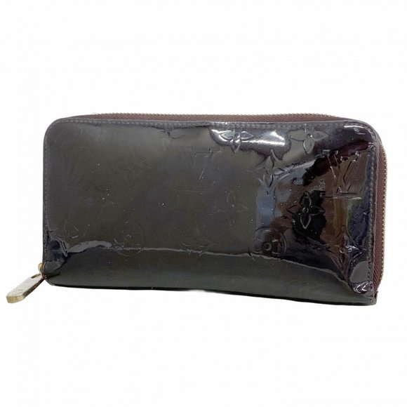 LOUIS VUITTON Accessories - Louis Vuitton Vernis Zippy Wallet M93522 Amaranth Women's Long